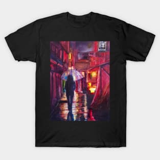 SOFT RAINY NIGHT IN JAPAN T-Shirt